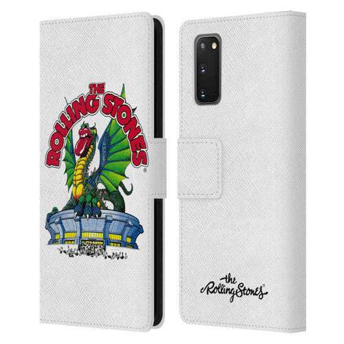 The Rolling Stones Key Art Dragon Leather Book Wallet Case Cover For Samsung Galaxy S20 / S20 5G