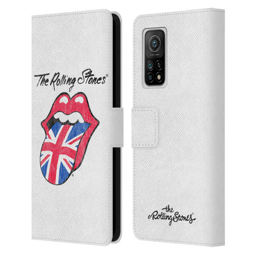 The Rolling Stones Key Art Uk Tongue Leather Book Wallet Case Cover For Xiaomi Mi 10T 5G