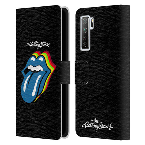 The Rolling Stones Licks Collection Pop Art 2 Leather Book Wallet Case Cover For Huawei Nova 7 SE/P40 Lite 5G