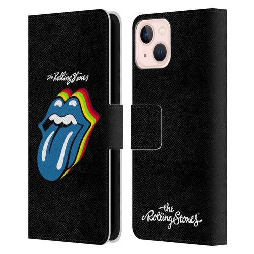 The Rolling Stones Licks Collection Pop Art 2 Leather Book Wallet Case Cover For Apple iPhone 13