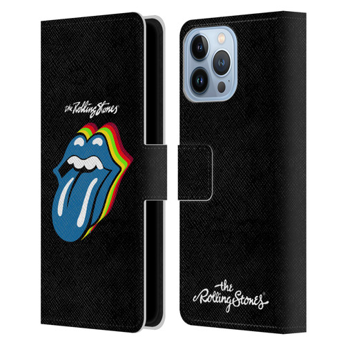 The Rolling Stones Licks Collection Pop Art 2 Leather Book Wallet Case Cover For Apple iPhone 13 Pro Max