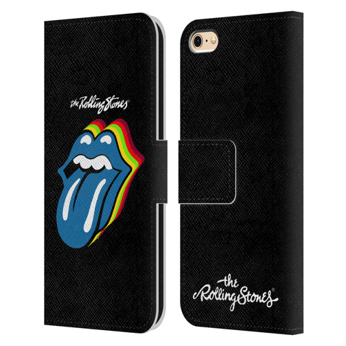 The Rolling Stones Licks Collection Pop Art 2 Leather Book Wallet Case Cover For Apple iPhone 6 / iPhone 6s