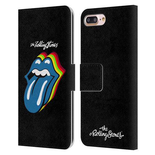 The Rolling Stones Licks Collection Pop Art 2 Leather Book Wallet Case Cover For Apple iPhone 7 Plus / iPhone 8 Plus