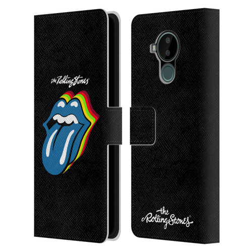 The Rolling Stones Licks Collection Pop Art 2 Leather Book Wallet Case Cover For Nokia C30