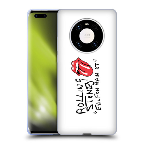 The Rolling Stones Albums Exile On Main St. Soft Gel Case for Huawei Mate 40 Pro 5G