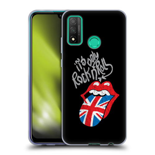 The Rolling Stones Albums Only Rock And Roll Distressed Soft Gel Case for Huawei P Smart (2020)