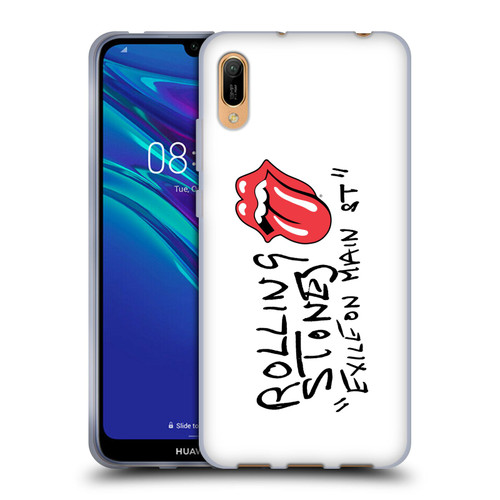 The Rolling Stones Albums Exile On Main St. Soft Gel Case for Huawei Y6 Pro (2019)