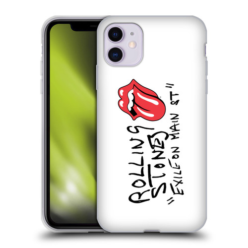 The Rolling Stones Albums Exile On Main St. Soft Gel Case for Apple iPhone 11