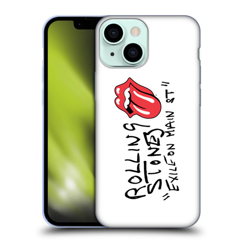 The Rolling Stones Albums Exile On Main St. Soft Gel Case for Apple iPhone 13 Mini
