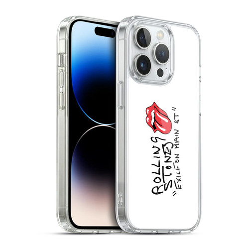 The Rolling Stones Albums Exile On Main St. Soft Gel Case for Apple iPhone 14 Pro