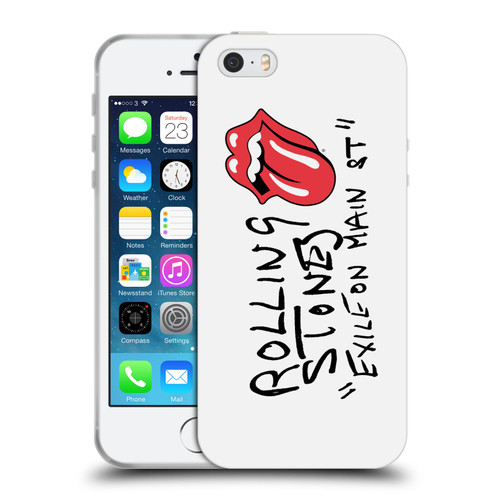 The Rolling Stones Albums Exile On Main St. Soft Gel Case for Apple iPhone 5 / 5s / iPhone SE 2016