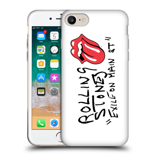 The Rolling Stones Albums Exile On Main St. Soft Gel Case for Apple iPhone 7 / 8 / SE 2020 & 2022