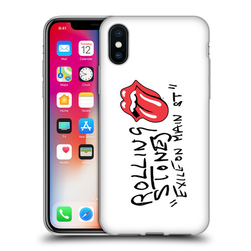 The Rolling Stones Albums Exile On Main St. Soft Gel Case for Apple iPhone X / iPhone XS