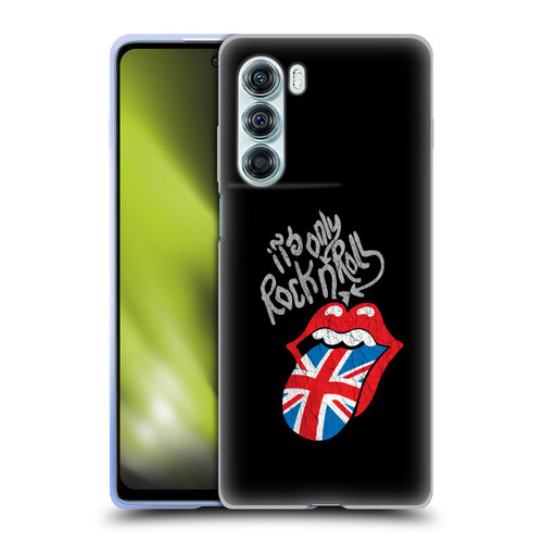 The Rolling Stones Albums Only Rock And Roll Distressed Soft Gel Case for Motorola Edge S30 / Moto G200 5G