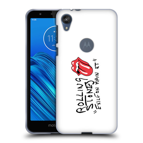The Rolling Stones Albums Exile On Main St. Soft Gel Case for Motorola Moto E6