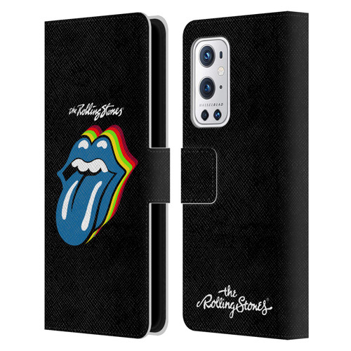 The Rolling Stones Licks Collection Pop Art 2 Leather Book Wallet Case Cover For OnePlus 9 Pro