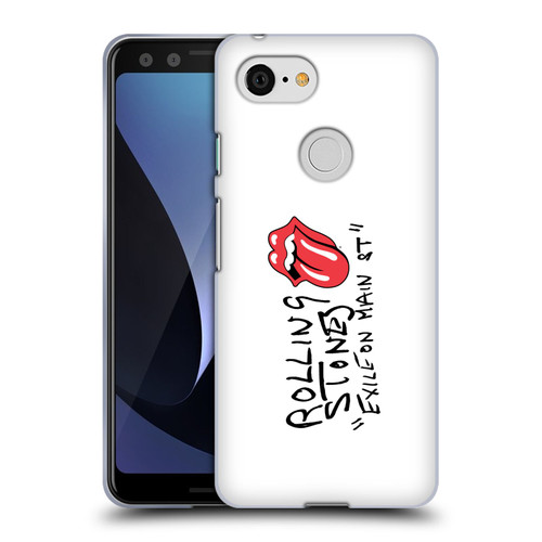 The Rolling Stones Albums Exile On Main St. Soft Gel Case for Google Pixel 3