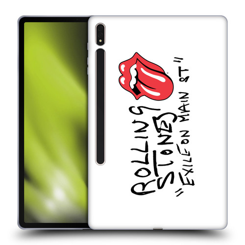 The Rolling Stones Albums Exile On Main St. Soft Gel Case for Samsung Galaxy Tab S8 Plus