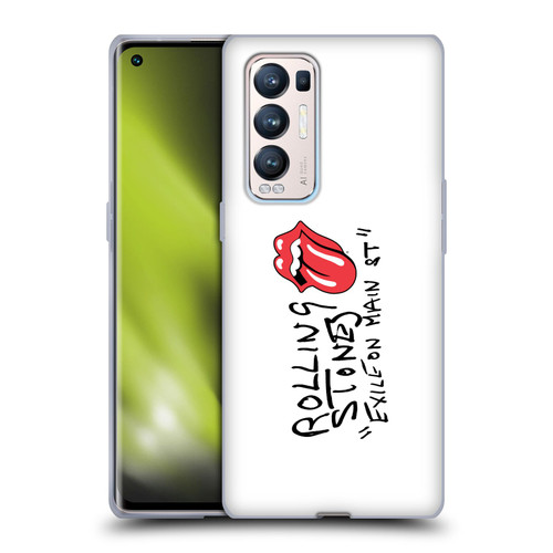 The Rolling Stones Albums Exile On Main St. Soft Gel Case for OPPO Find X3 Neo / Reno5 Pro+ 5G
