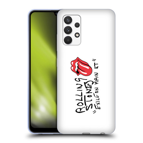 The Rolling Stones Albums Exile On Main St. Soft Gel Case for Samsung Galaxy A32 (2021)