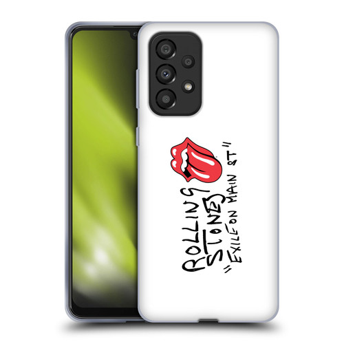 The Rolling Stones Albums Exile On Main St. Soft Gel Case for Samsung Galaxy A33 5G (2022)