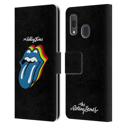 The Rolling Stones Licks Collection Pop Art 2 Leather Book Wallet Case Cover For Samsung Galaxy A33 5G (2022)