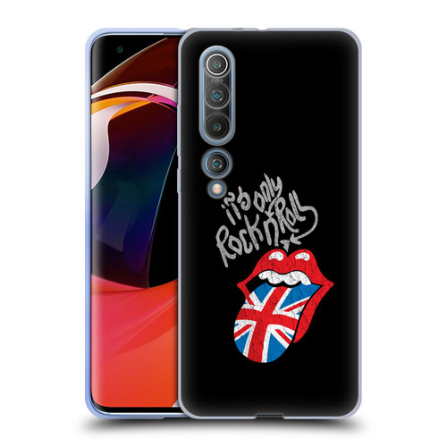 The Rolling Stones Albums Only Rock And Roll Distressed Soft Gel Case for Xiaomi Mi 10 5G / Mi 10 Pro 5G