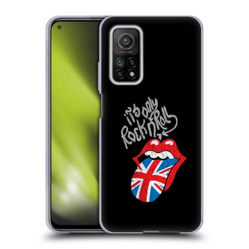 The Rolling Stones Albums Only Rock And Roll Distressed Soft Gel Case for Xiaomi Mi 10T 5G