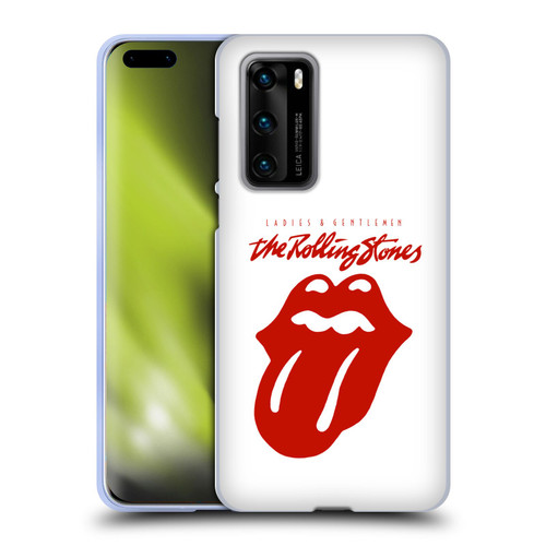 The Rolling Stones Graphics Ladies and Gentlemen Movie Soft Gel Case for Huawei P40 5G