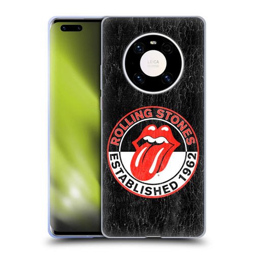 The Rolling Stones Graphics Established 1962 Soft Gel Case for Huawei Mate 40 Pro 5G
