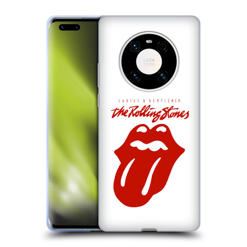 The Rolling Stones Graphics Ladies and Gentlemen Movie Soft Gel Case for Huawei Mate 40 Pro 5G