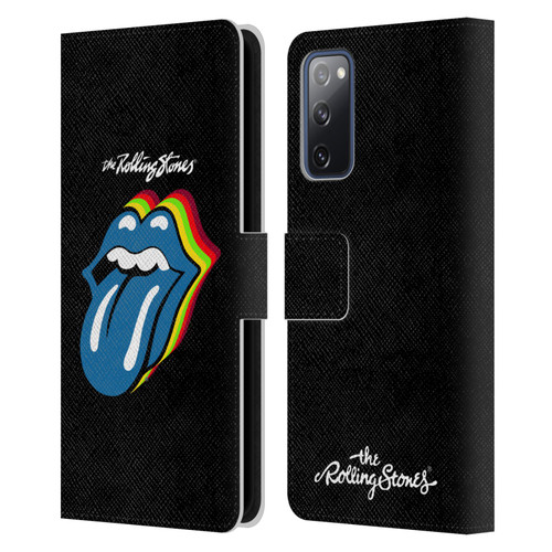 The Rolling Stones Licks Collection Pop Art 2 Leather Book Wallet Case Cover For Samsung Galaxy S20 FE / 5G