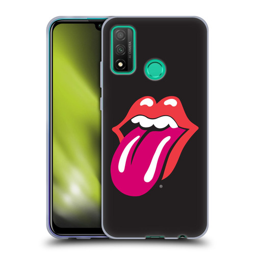 The Rolling Stones Graphics Pink Tongue Soft Gel Case for Huawei P Smart (2020)