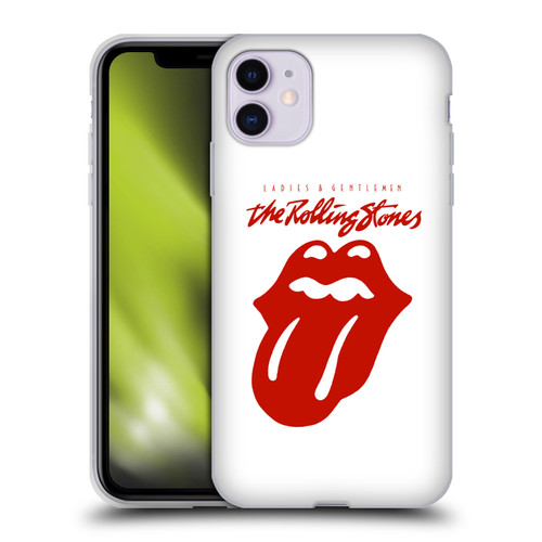 The Rolling Stones Graphics Ladies and Gentlemen Movie Soft Gel Case for Apple iPhone 11
