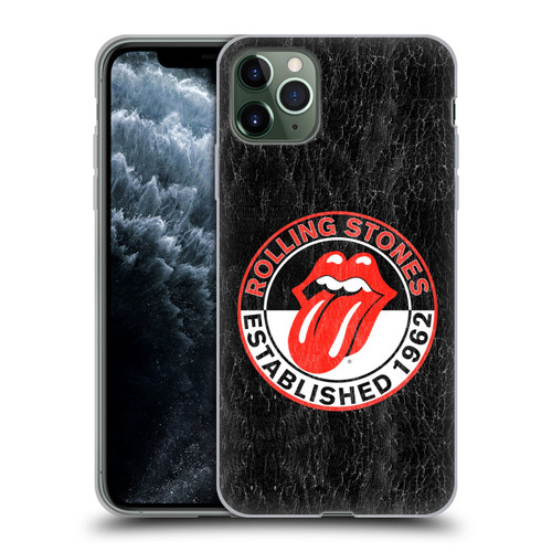 The Rolling Stones Graphics Established 1962 Soft Gel Case for Apple iPhone 11 Pro Max
