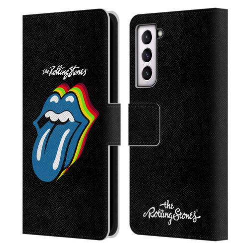 The Rolling Stones Licks Collection Pop Art 2 Leather Book Wallet Case Cover For Samsung Galaxy S21 5G