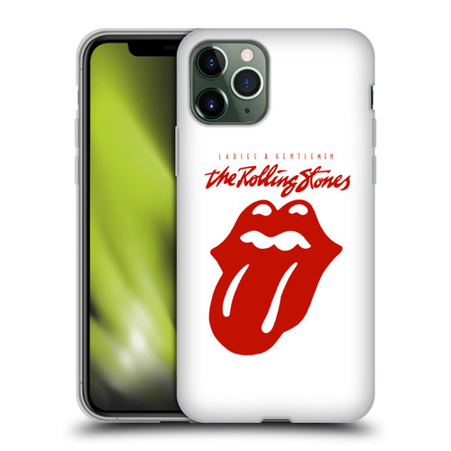 The Rolling Stones Graphics Ladies and Gentlemen Movie Soft Gel Case for Apple iPhone 11 Pro