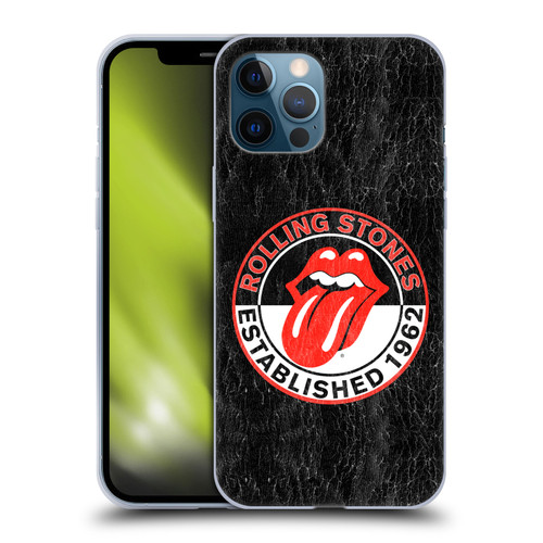 The Rolling Stones Graphics Established 1962 Soft Gel Case for Apple iPhone 12 Pro Max