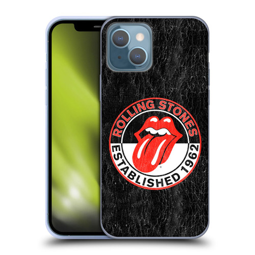 The Rolling Stones Graphics Established 1962 Soft Gel Case for Apple iPhone 13