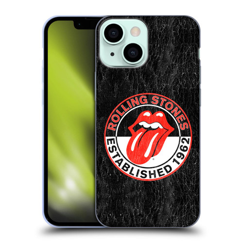 The Rolling Stones Graphics Established 1962 Soft Gel Case for Apple iPhone 13 Mini