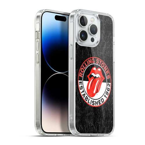 The Rolling Stones Graphics Established 1962 Soft Gel Case for Apple iPhone 13 Pro Max