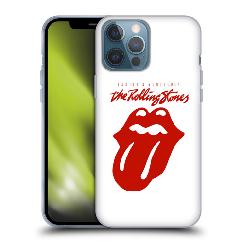 The Rolling Stones Graphics Ladies and Gentlemen Movie Soft Gel Case for Apple iPhone 13 Pro Max