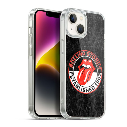 The Rolling Stones Graphics Established 1962 Soft Gel Case for Apple iPhone 14