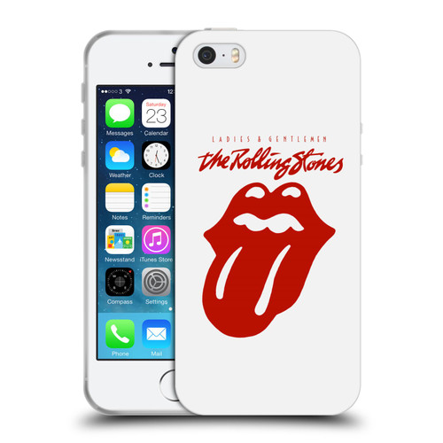The Rolling Stones Graphics Ladies and Gentlemen Movie Soft Gel Case for Apple iPhone 5 / 5s / iPhone SE 2016