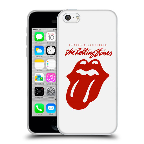 The Rolling Stones Graphics Ladies and Gentlemen Movie Soft Gel Case for Apple iPhone 5c