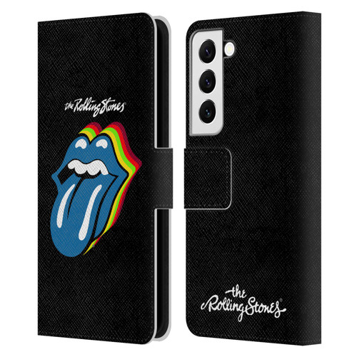 The Rolling Stones Licks Collection Pop Art 2 Leather Book Wallet Case Cover For Samsung Galaxy S22 5G