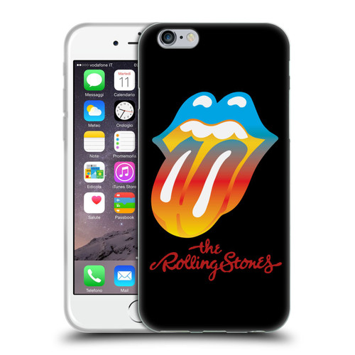 The Rolling Stones Graphics Rainbow Tongue Soft Gel Case for Apple iPhone 6 / iPhone 6s
