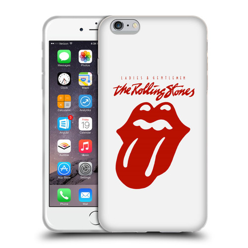 The Rolling Stones Graphics Ladies and Gentlemen Movie Soft Gel Case for Apple iPhone 6 Plus / iPhone 6s Plus