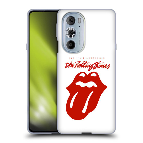 The Rolling Stones Graphics Ladies and Gentlemen Movie Soft Gel Case for Motorola Edge X30