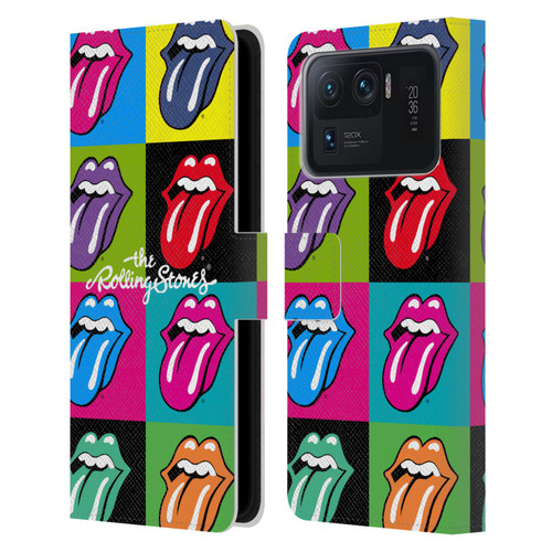 The Rolling Stones Licks Collection Pop Art 1 Leather Book Wallet Case Cover For Xiaomi Mi 11 Ultra